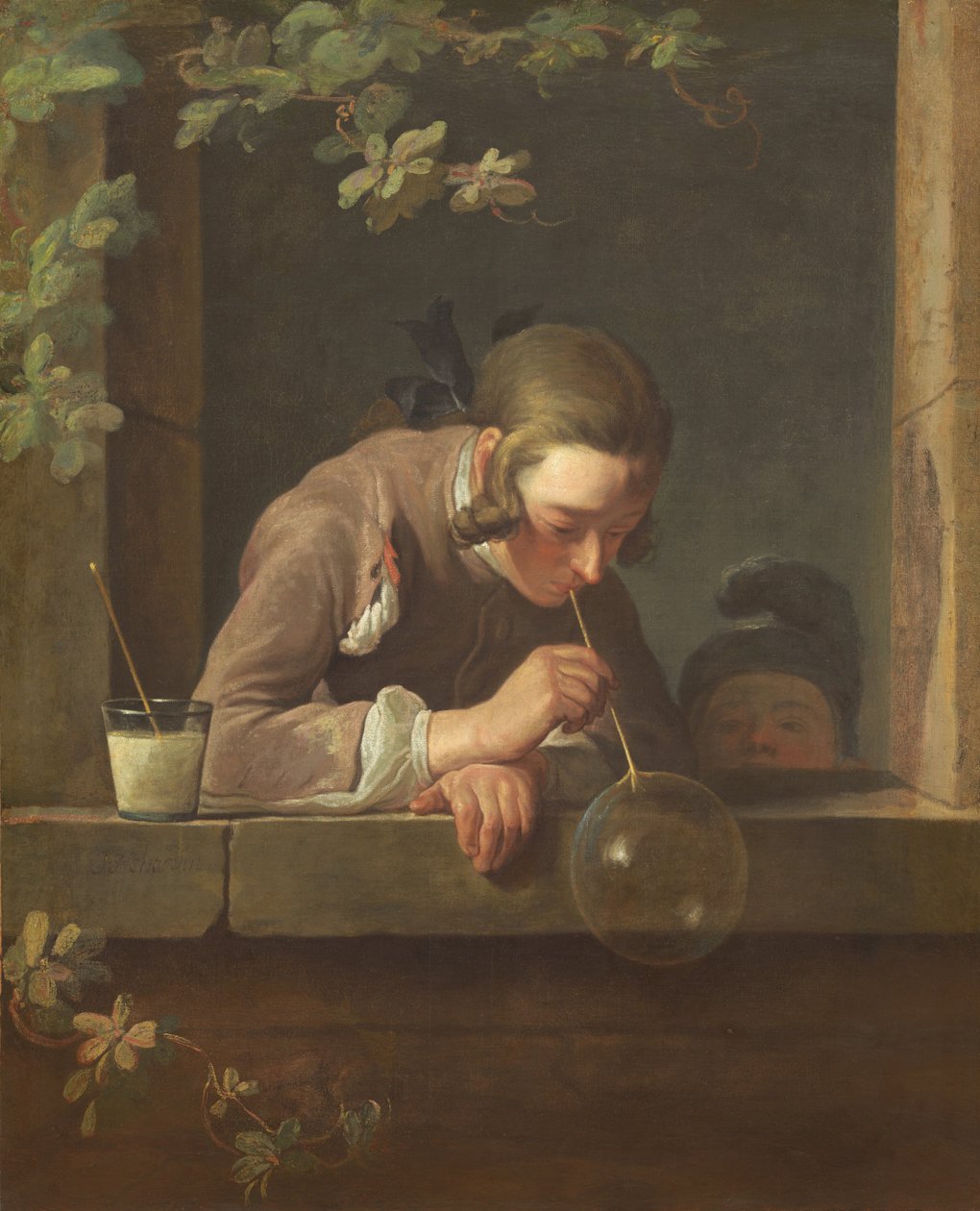 Soap Bubbles de Jean Baptiste Simeon Chardin