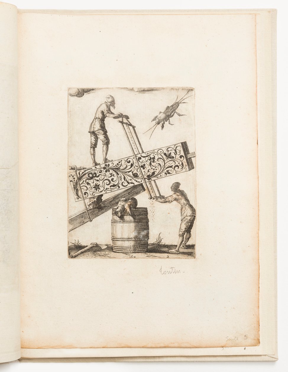 Placa 2, de Si quid melius videris (A Suite of Blackwork Designs) de Jean Toutin