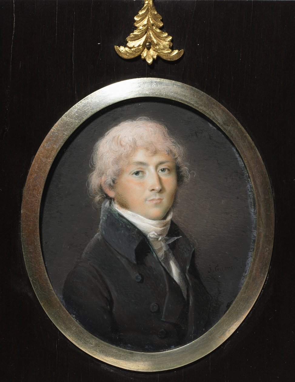 Retrato de um homem, 1800. de Jean Urbain Guerin