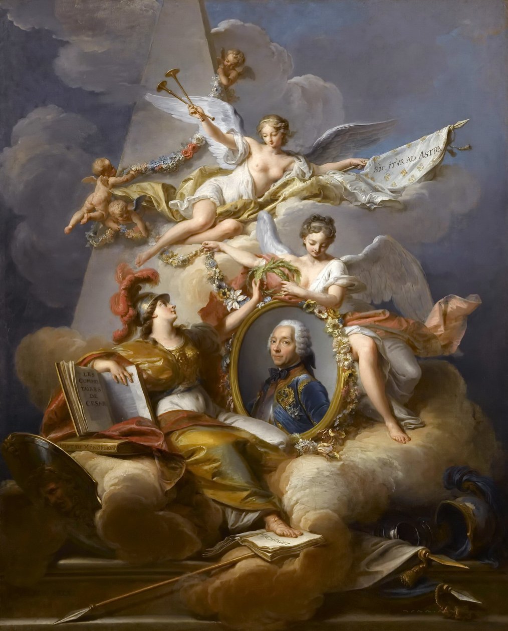 Charles Louis Auguste Fouquet, duque de Belle-Isle 1684-1761 de Jean Valade