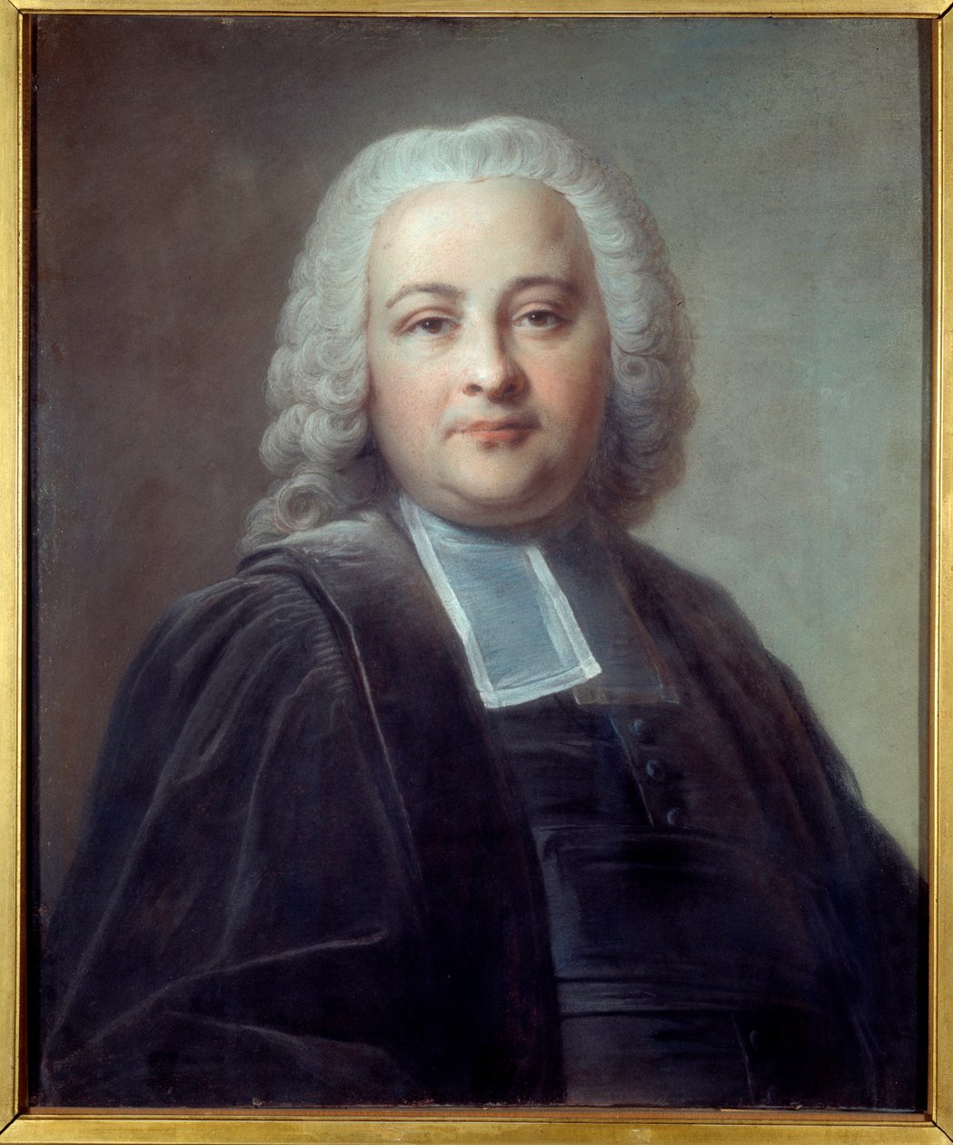 Retrato de Chretien Guillaume de Lamoignon de Malesherbes (1721-1794) advogado do Rei no âmbito da Convenção. Pastel de Jean Valade (1709-1787) de Jean Valade