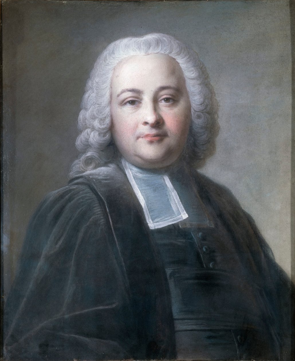 Retrato de Guillaume-Chrétien de Lamoignon de Malesherbes 1721-1794. de Jean Valade
