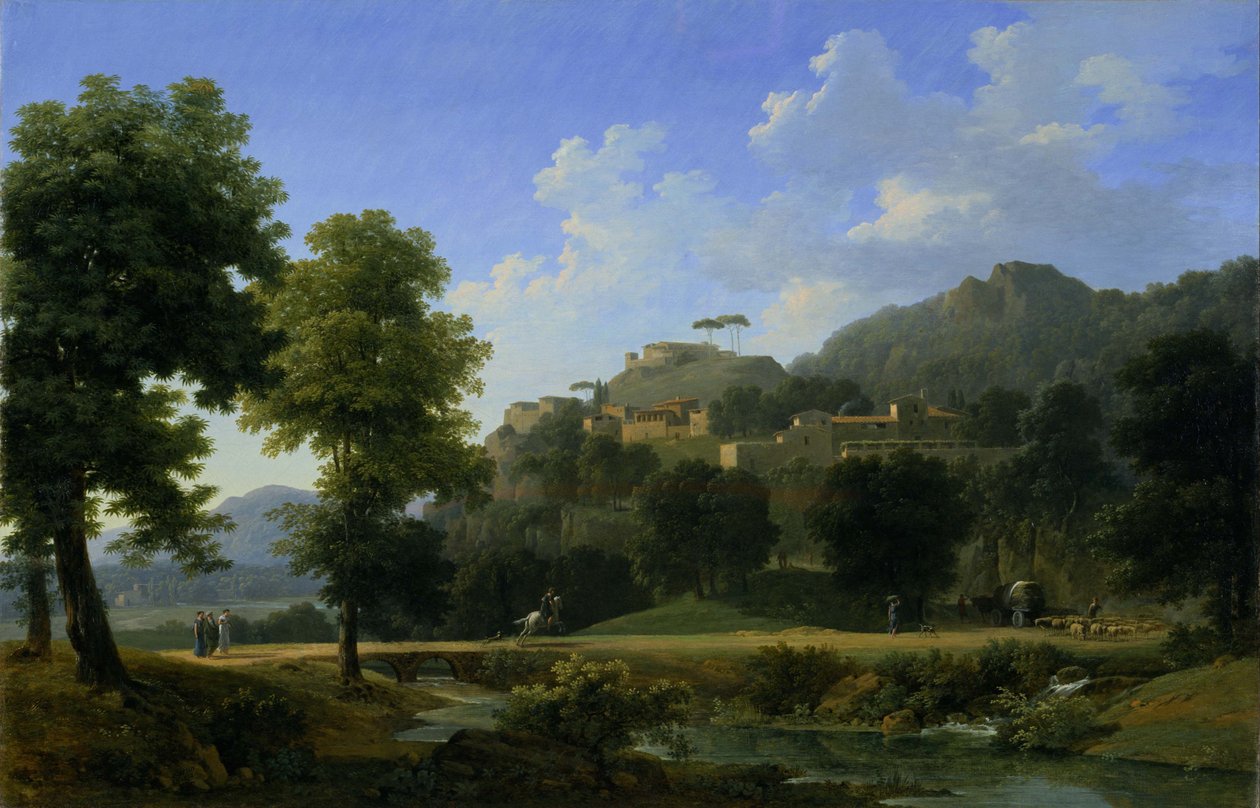 Paisagens de Itália de Jean Victor Bertin