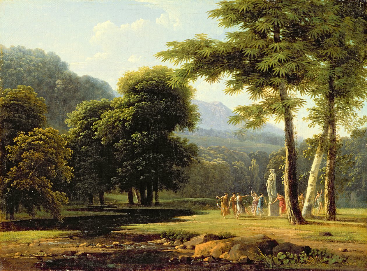 Paisagem de Jean Victor Bertin