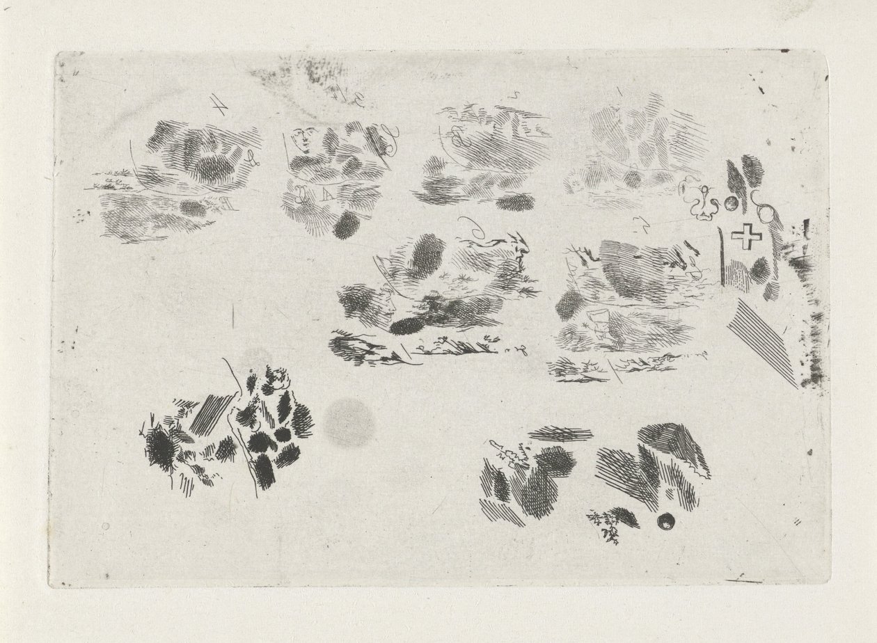 À prova de gravura de Jean Zacherie Mazel