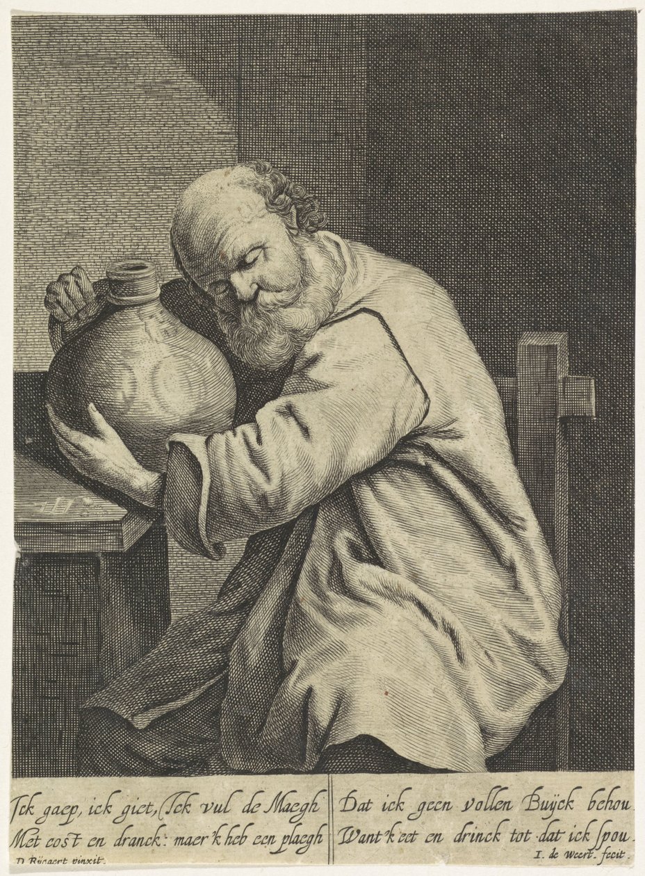 gula Sete Pecados (título da série) de Jean de Weert