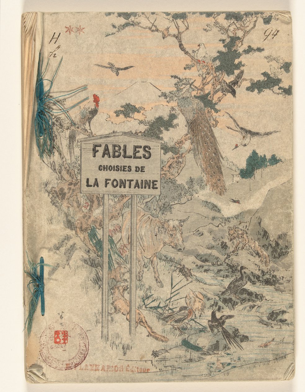 As Fábulas de Fontaine - Parte Dois Fables choisies de la Fontaine - tome second (título no objeto) de Jean de la Fontaine