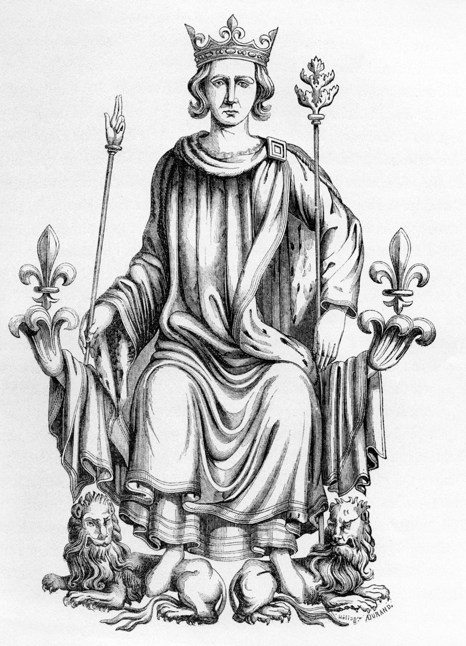 Carlos VI, Rei de França, ilustração de 
