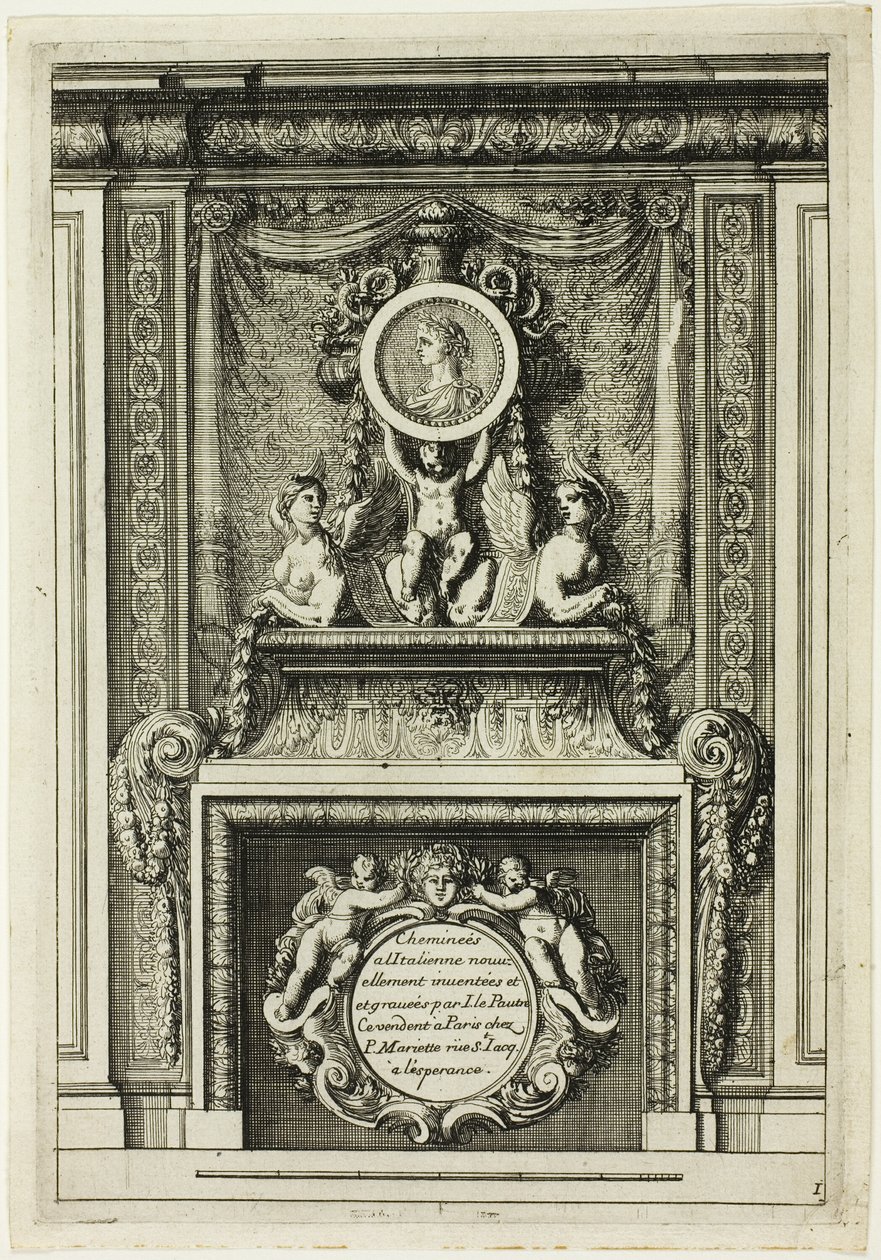 Chaminés à italiana de Jean le Pautre