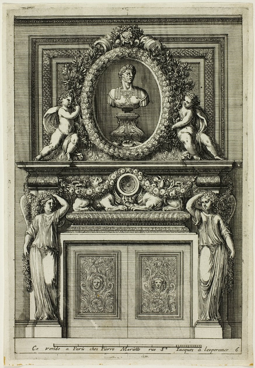 Chaminés à italiana de Jean le Pautre