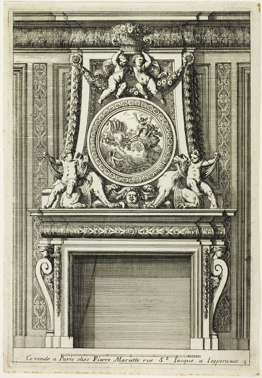 Chaminés à italiana de Jean le Pautre