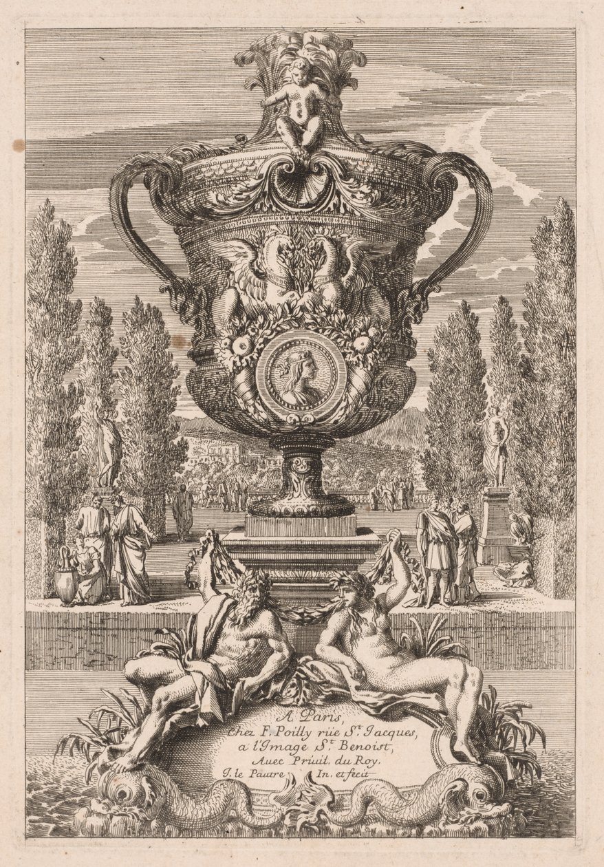 Urna Decorativa de Jean le Pautre