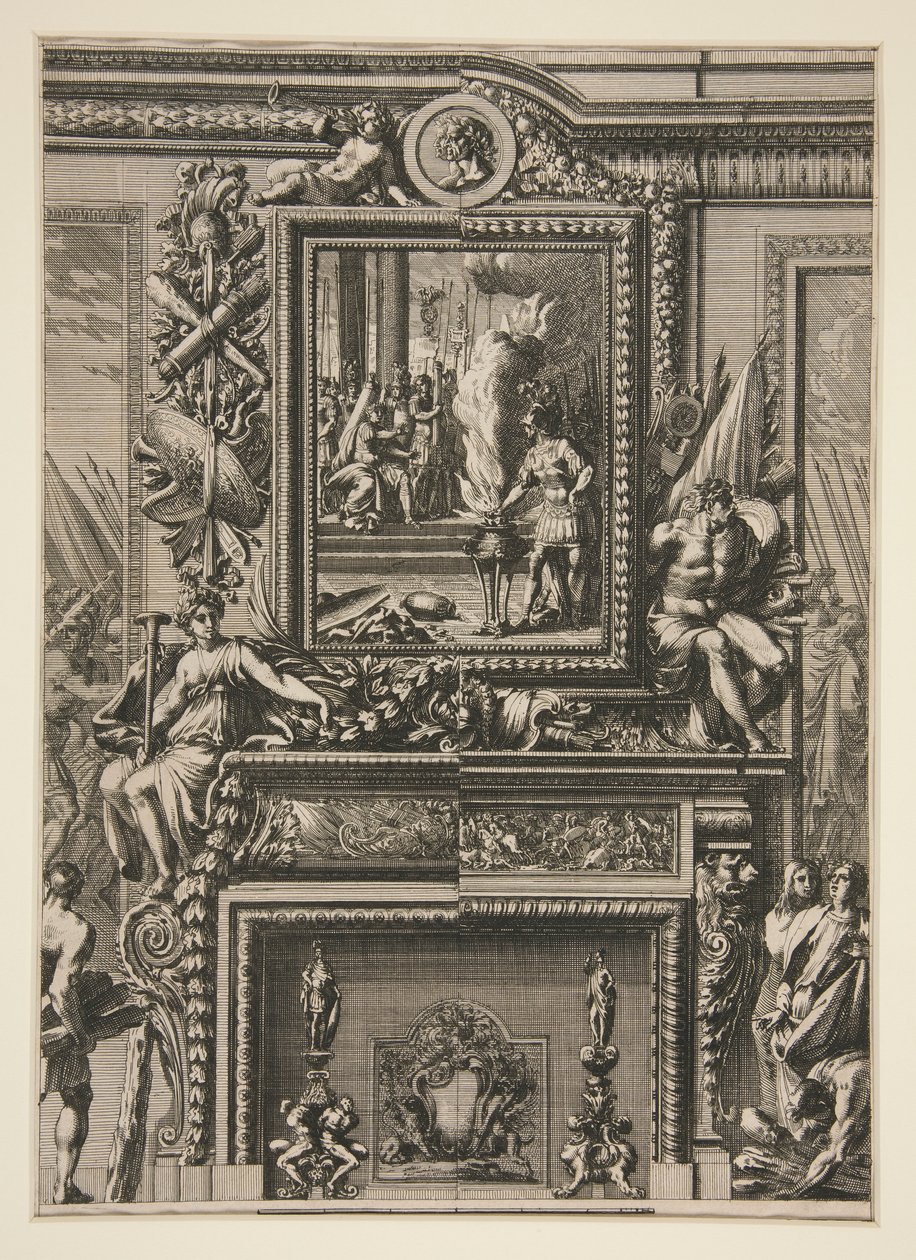 Grandes Lareiras Romanas de Jean le Pautre