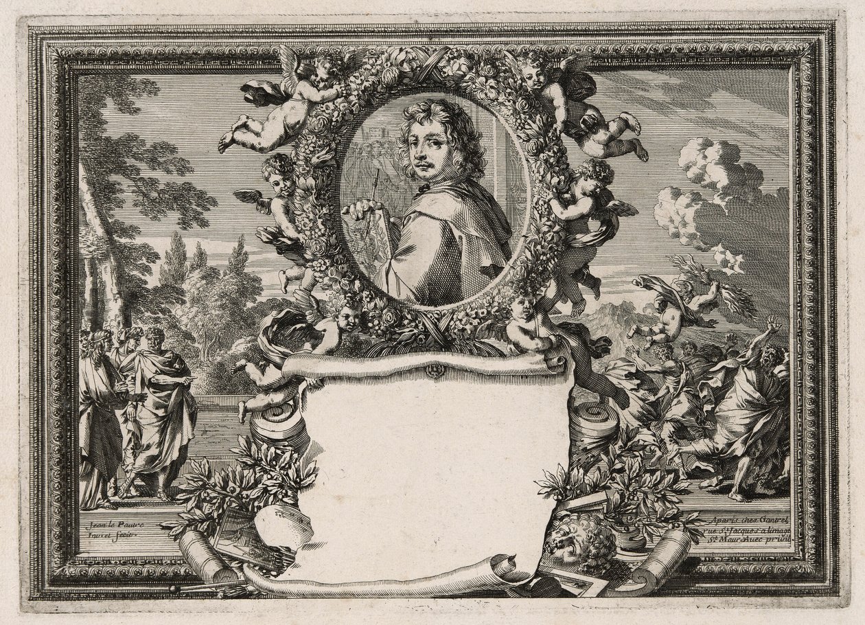 Auto-retrato de Jean le Pautre