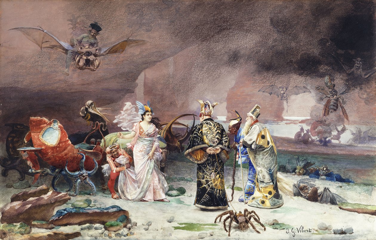 Um Conto de Fadas, de Jean or Jehan Georges Vibert