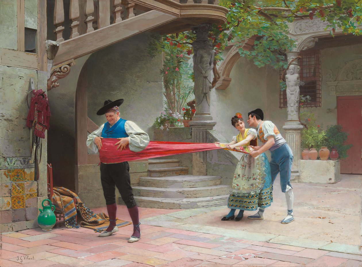 Faixa do vovô de Jean or Jehan Georges Vibert