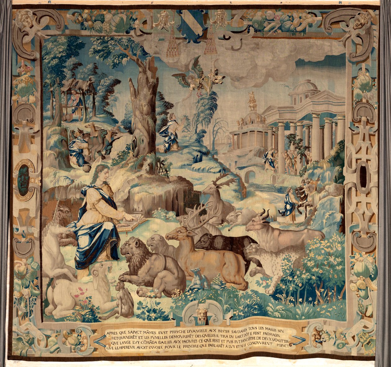 Lenda de Saint-Mammes (tapeçaria) de Jean the Elder Cousin