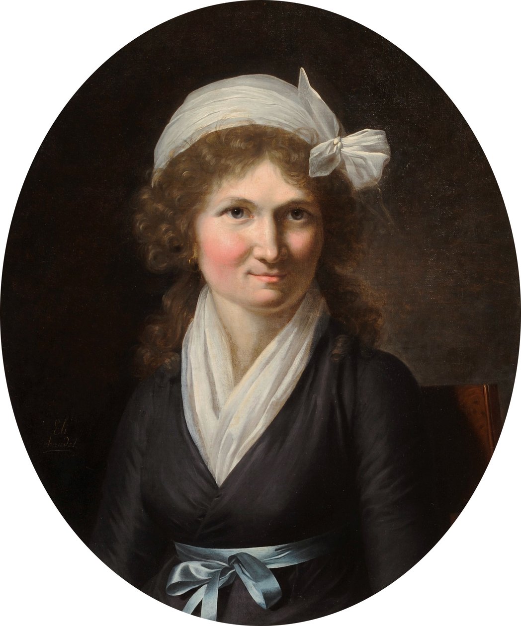 Retrato de uma mulher na época do Directoire de Jeanne Elisabeth Chaudet