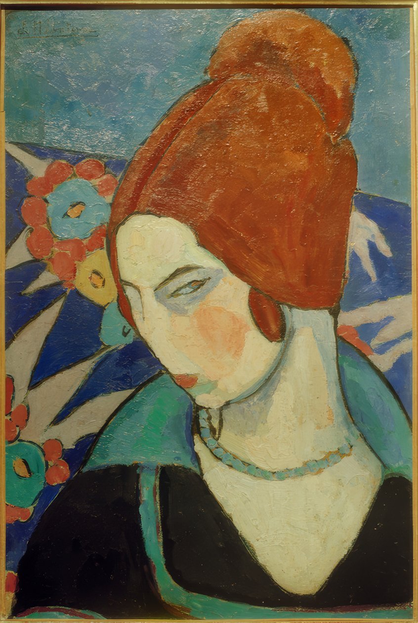 Auto-retrato, 1916 de Jeanne Hébuterne
