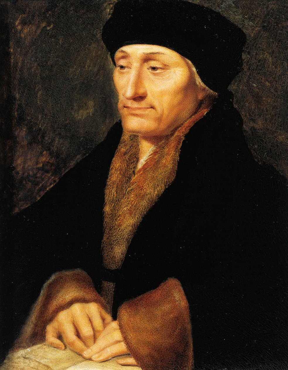 Suíça, Genebra, Retrato de Desiderius Erasmus de Roterdão (1466-1536) de Jeanne Henriette Rath
