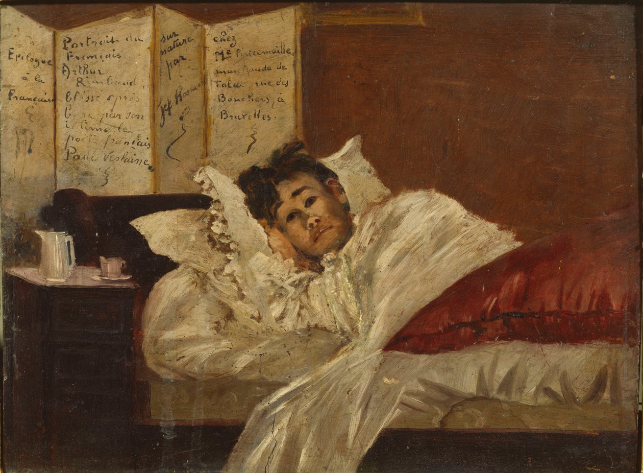 Arthur Rimbaud após o drama de Bruxelas, 1873. de Jef Rosman