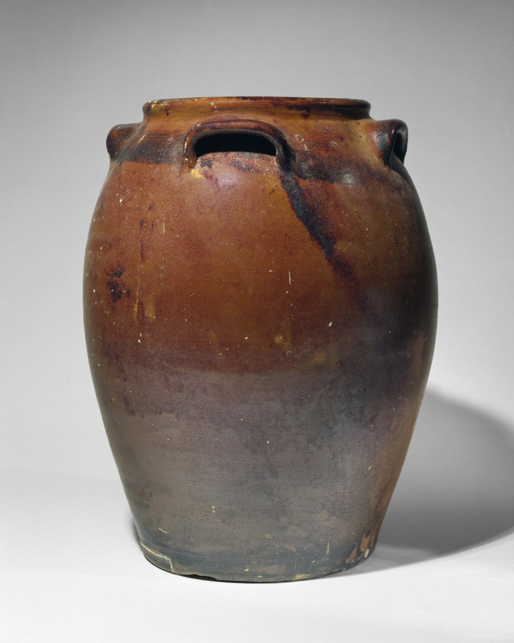 Jar, c. 1850 (grés vitrificado alcalino) de Jefferson S. Nash Pottery