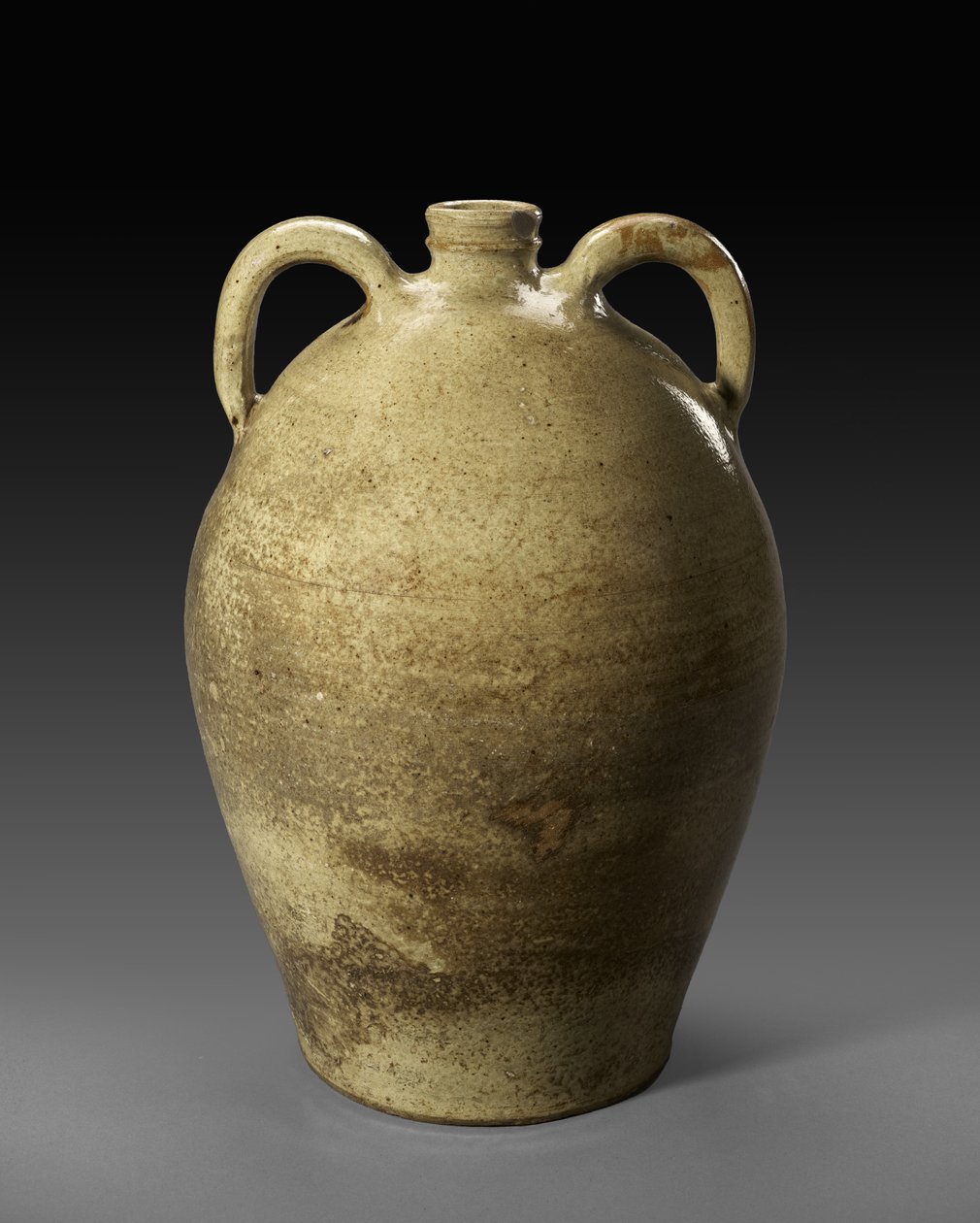 Jarro, c. 1850 (grés vitrificado alcalino) de Jefferson S. Nash Pottery