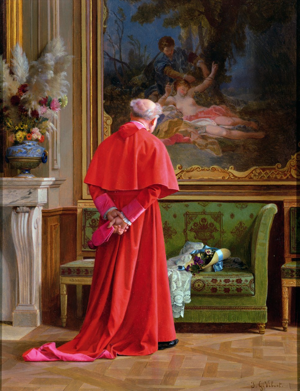 A vista de Jehan Georges Vibert