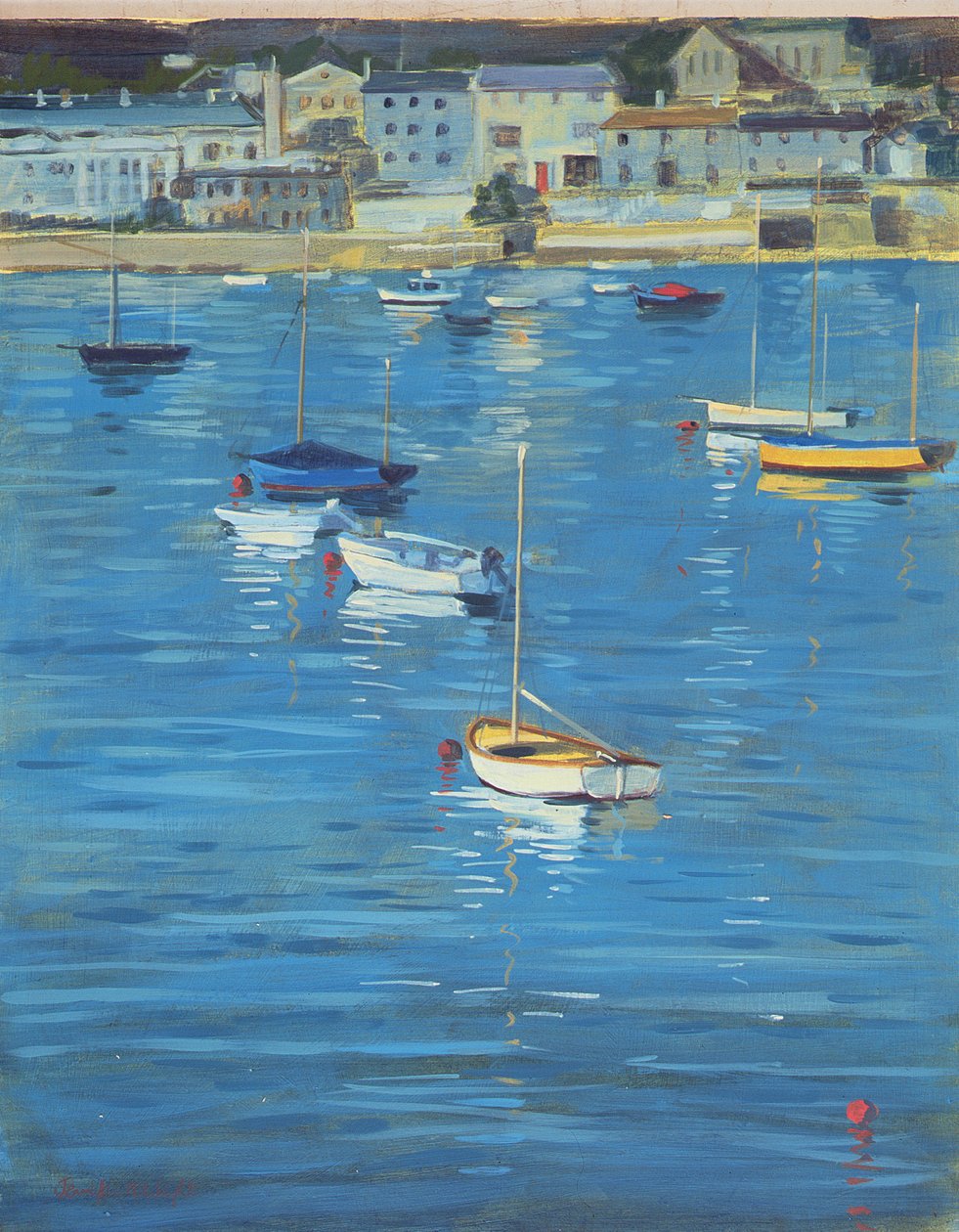 Salcombe, espumante de manhã, 2002 de Jennifer Wright