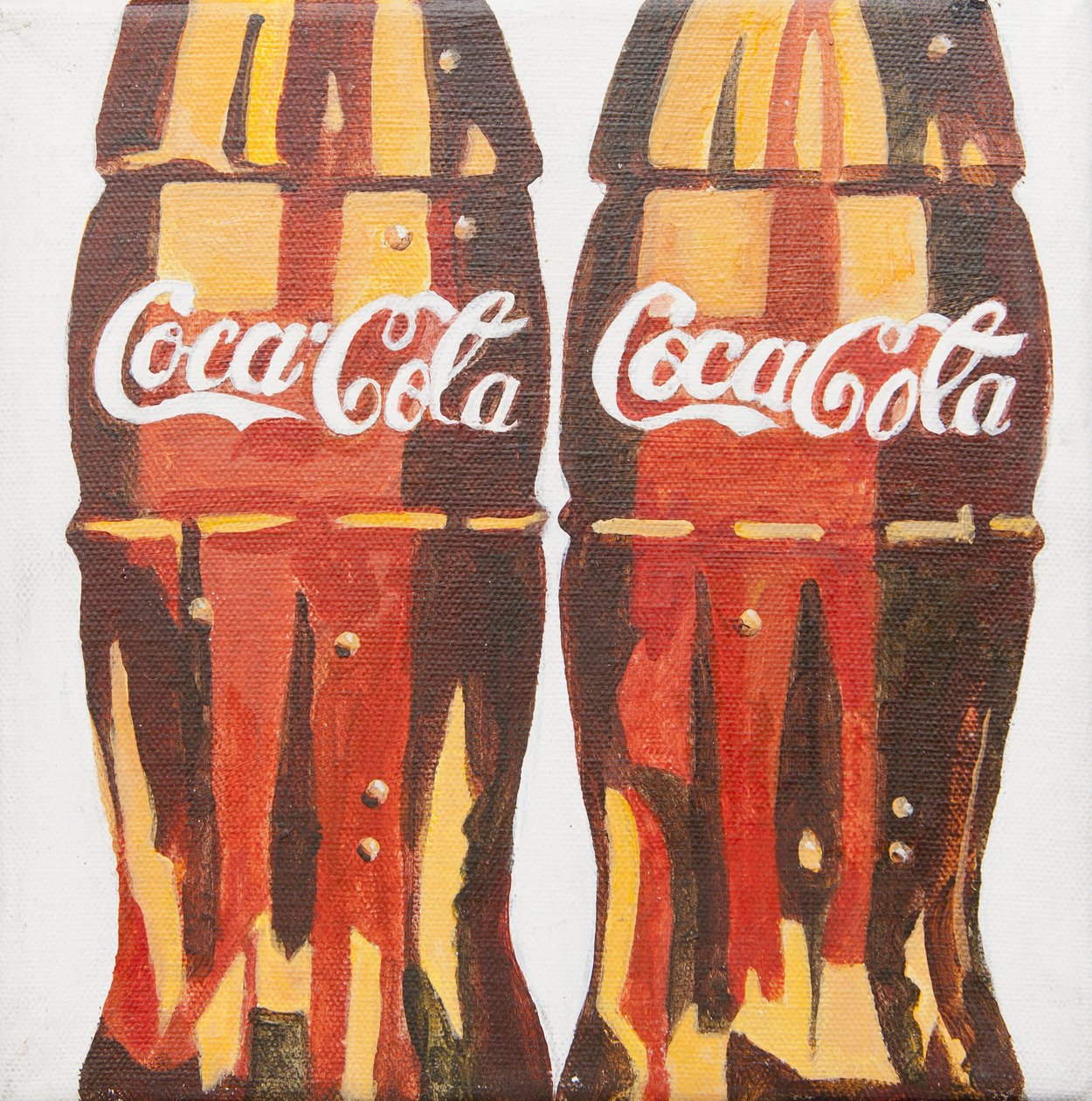 Garrafas de Coca-Cola (acrílico) de Jennifer Abbott