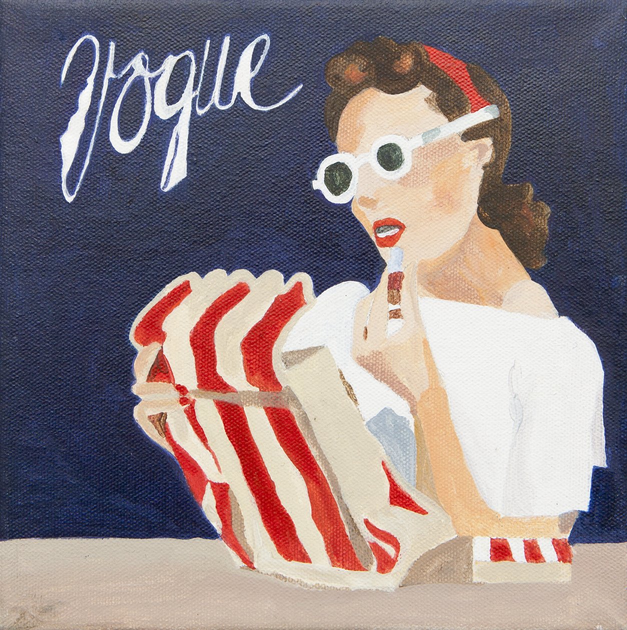 Capa da Vogue (acrílico) de Jennifer Abbott