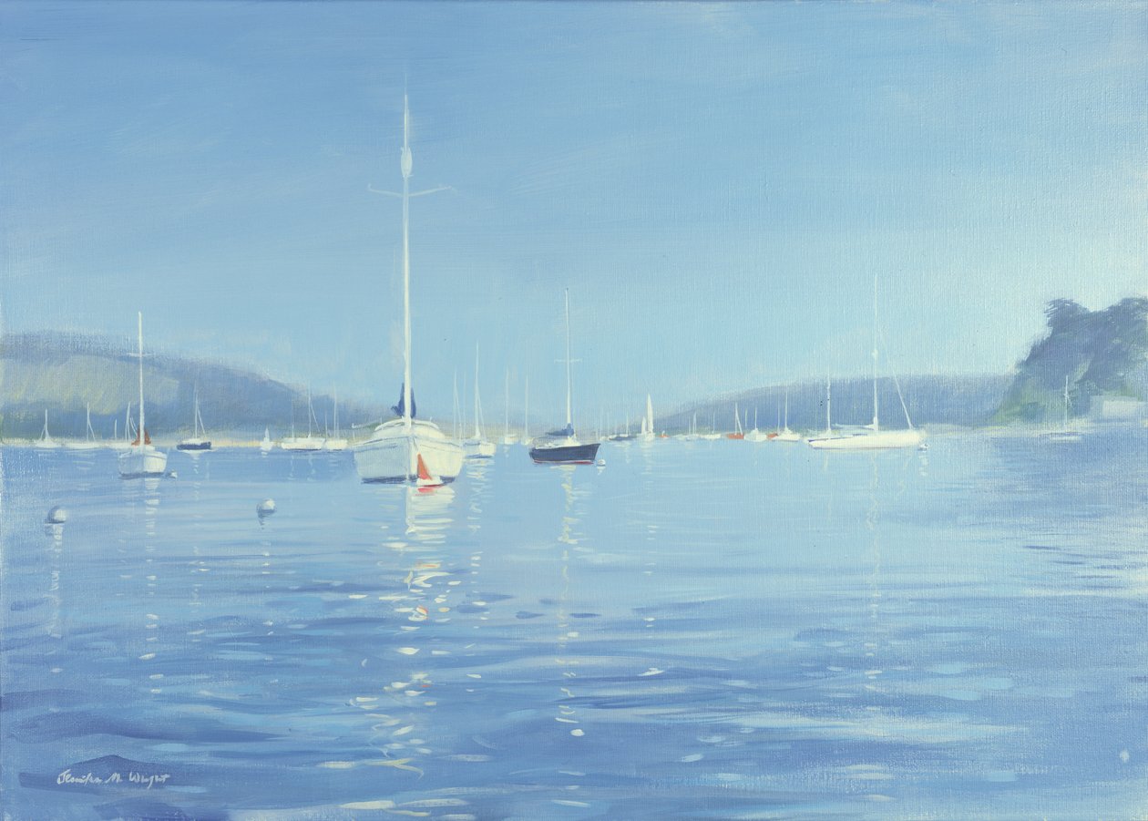 Salcombe Yachts - Calor do Verão, 2008 de Jennifer Wright