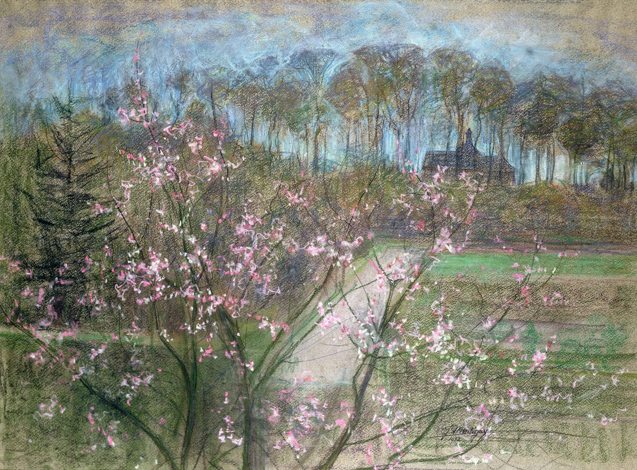 Paisagem de primavera de Jenny Montigny