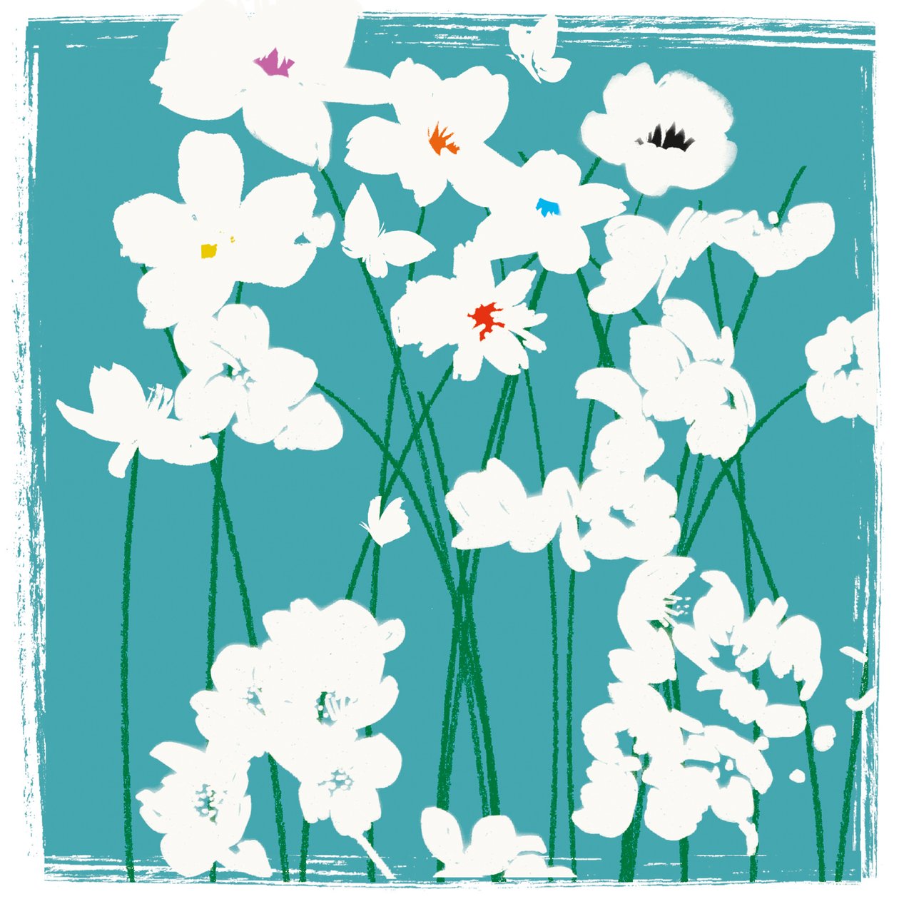 Flores de Turquesa de Jenny Frean