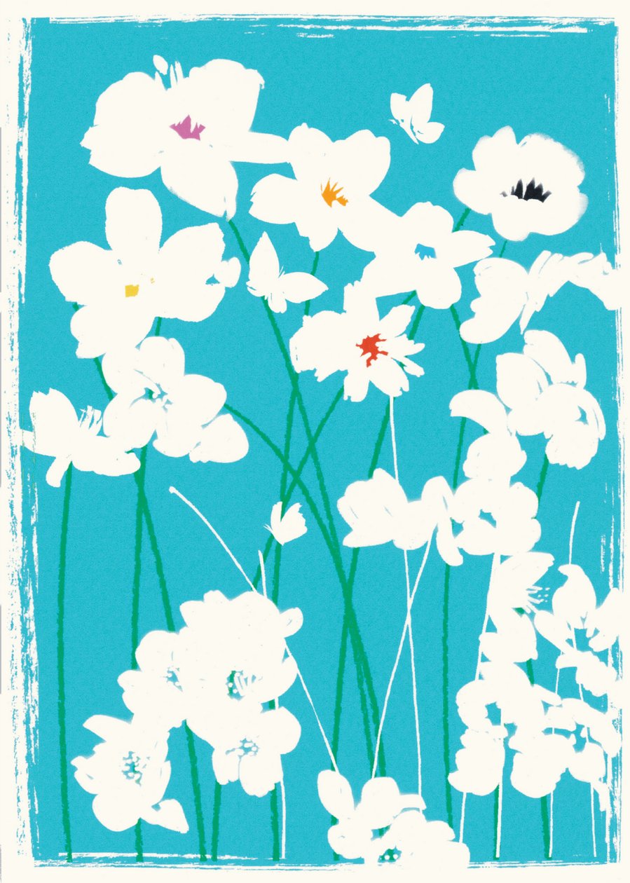 Flores Turquesa de Jenny Frean