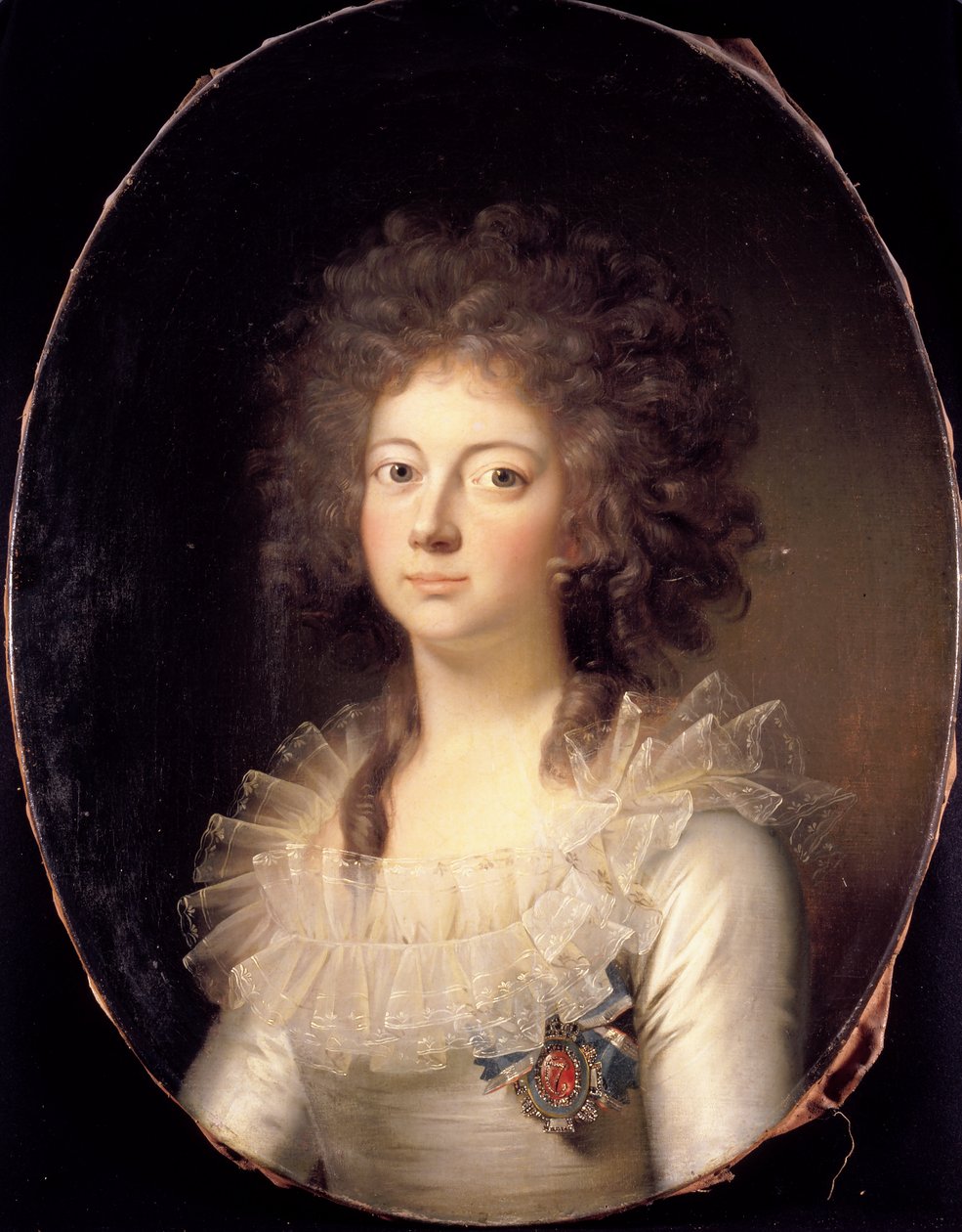 Retrato de Marie de Hesse-Kassel (1767-1852) de Jens Juel