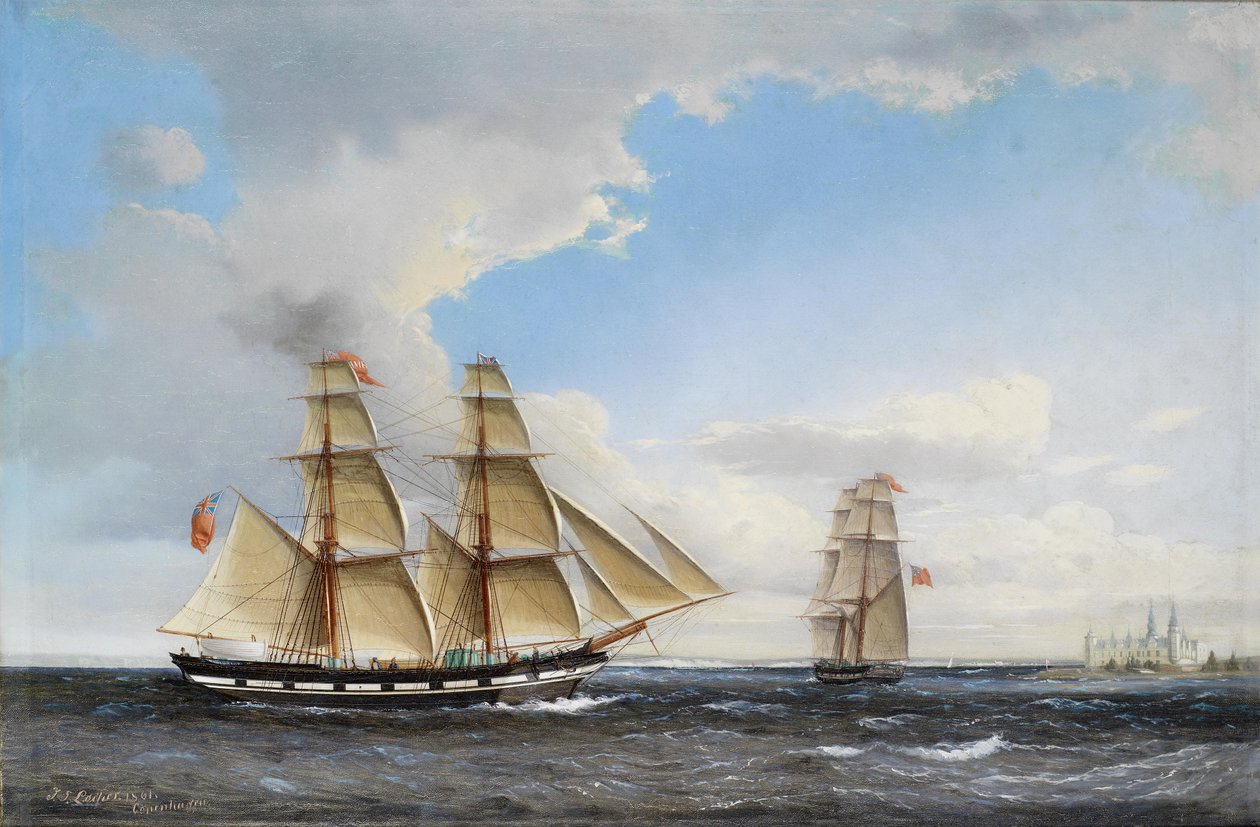 Uma briga de Elsinore de Jens Thielsen Locher