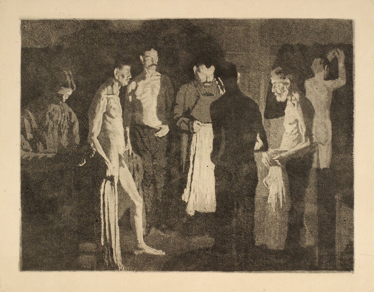 Na hora de dormir no albergue de Jens Birkholm