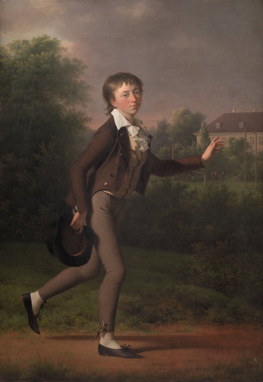 Um Menino Correndo. Markus Holst von Schmidt de Jens Juel