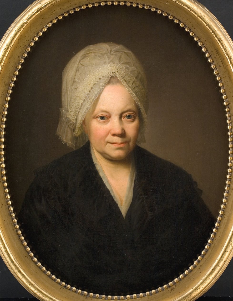 Ane Margrethe Abildgaard, nascida Bastholm. Pintor N.A. mãe de Abildgaard de Jens Juel
