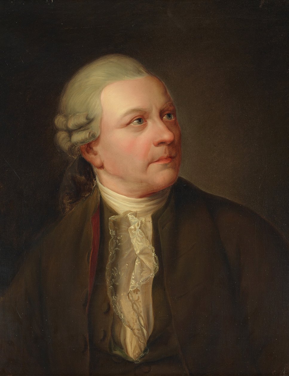 Retrato do poeta Friedrich Gottlieb Klopstock de Jens Juel