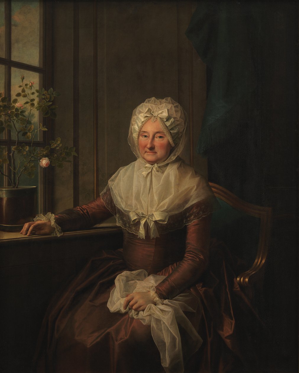Condessa Anna Joachima Danneskiold-Laurvigen, née Ahlefeldt de Jens Juel