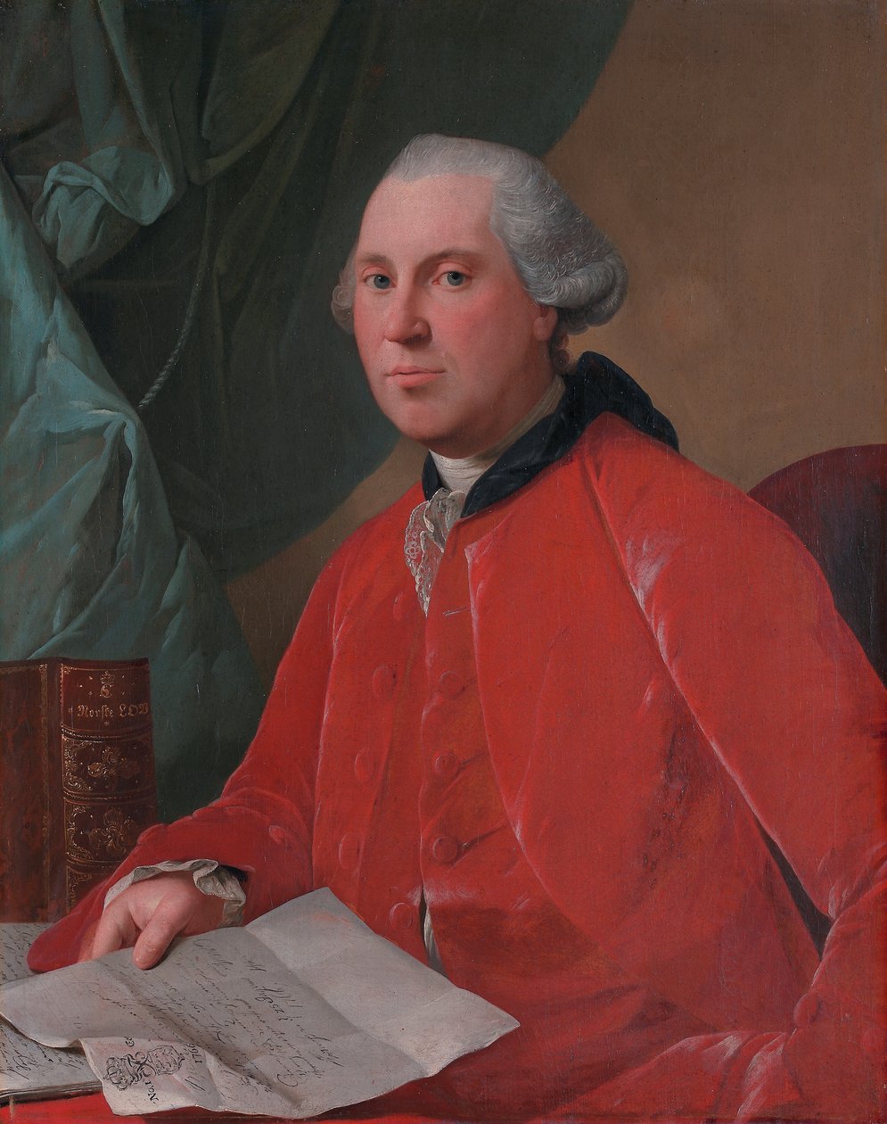 Dinamarquês:  Portræt af Lauritz Christian Steen Retrato de Lauritz Christian Steen de Jens Juel
