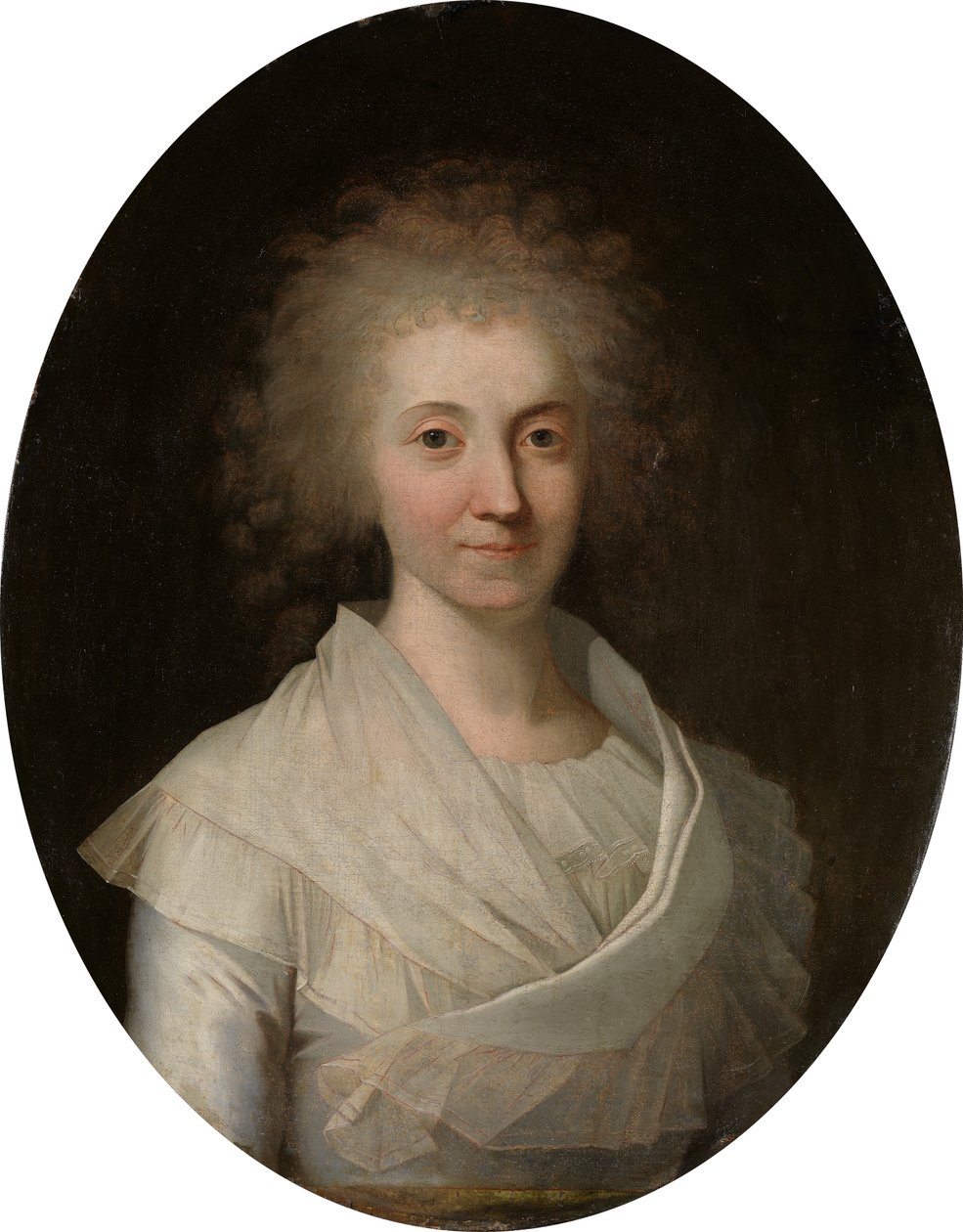 Dinamarquês: Retrato de Maren Juel Retrato de Maren Juel de Jens Juel