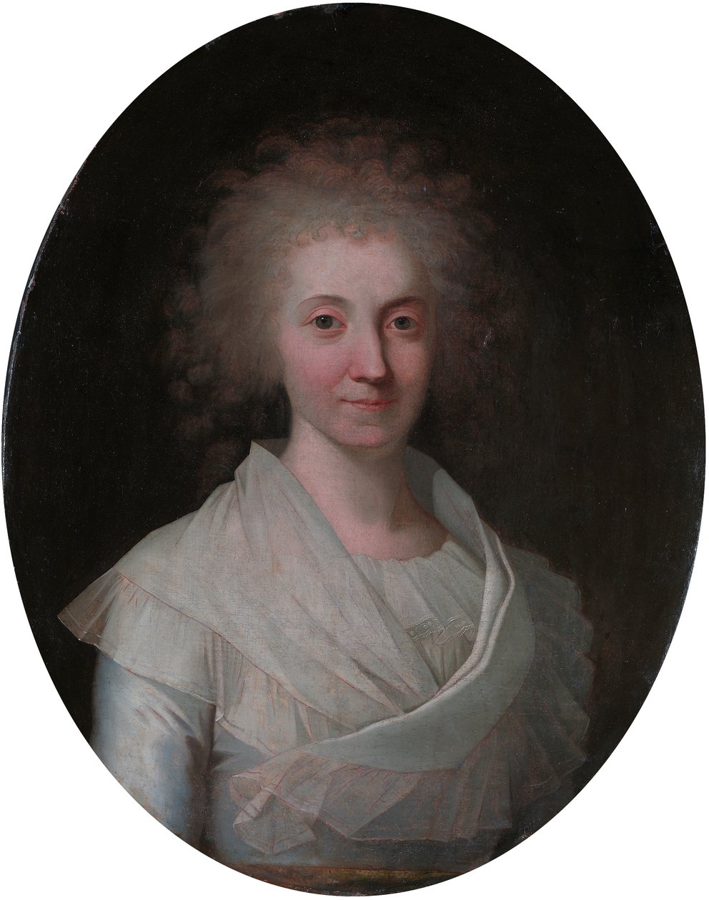 Dinamarquês: Retrato de Maren Juel Retrato de Maren Juel de Jens Juel