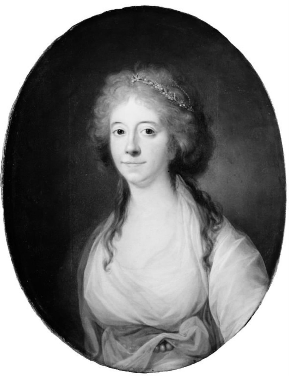 Elisabeth (Lisa) de la Calmette, nascida baronesa Iselin, esposa de Antoine de la Calmette de Jens Juel