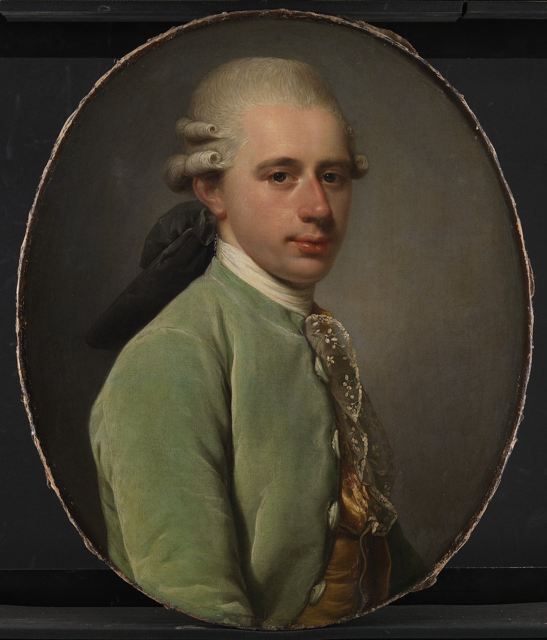 Postmaster General Frederik Hauch quando jovem de Jens Juel
