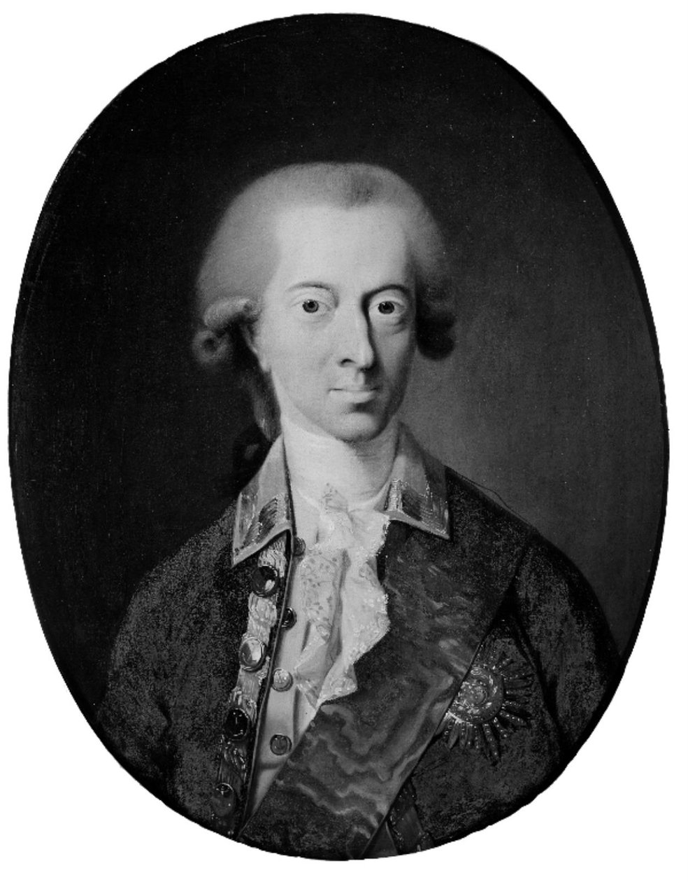 Retrato de Cristiano VII de Jens Juel