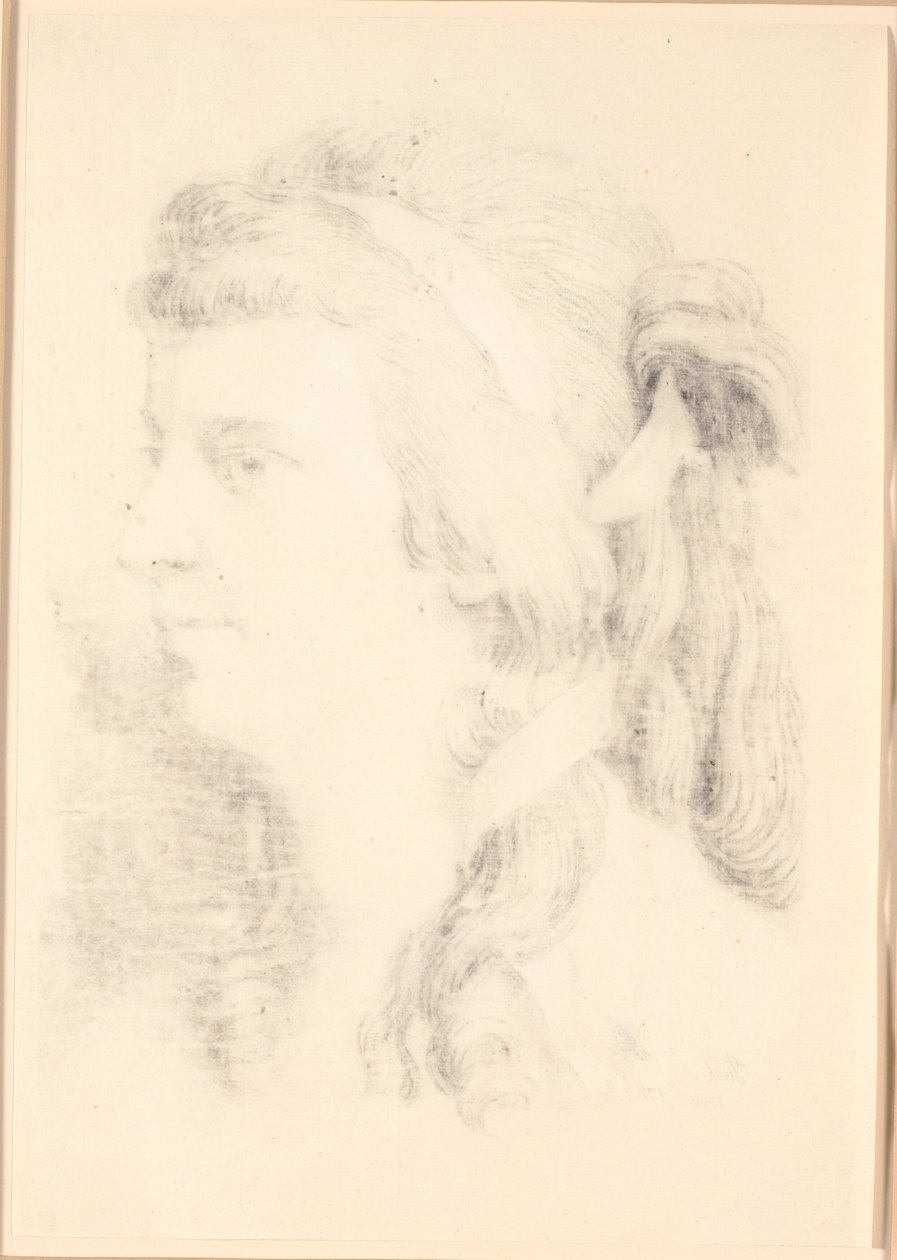 Retrato de Henriette Frederikke Moe de Jens Juel