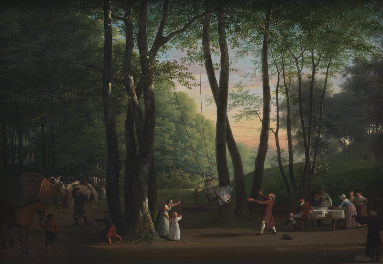 The Dancing Glade em Sorgenfri, norte de Copenhague de Jens Juel